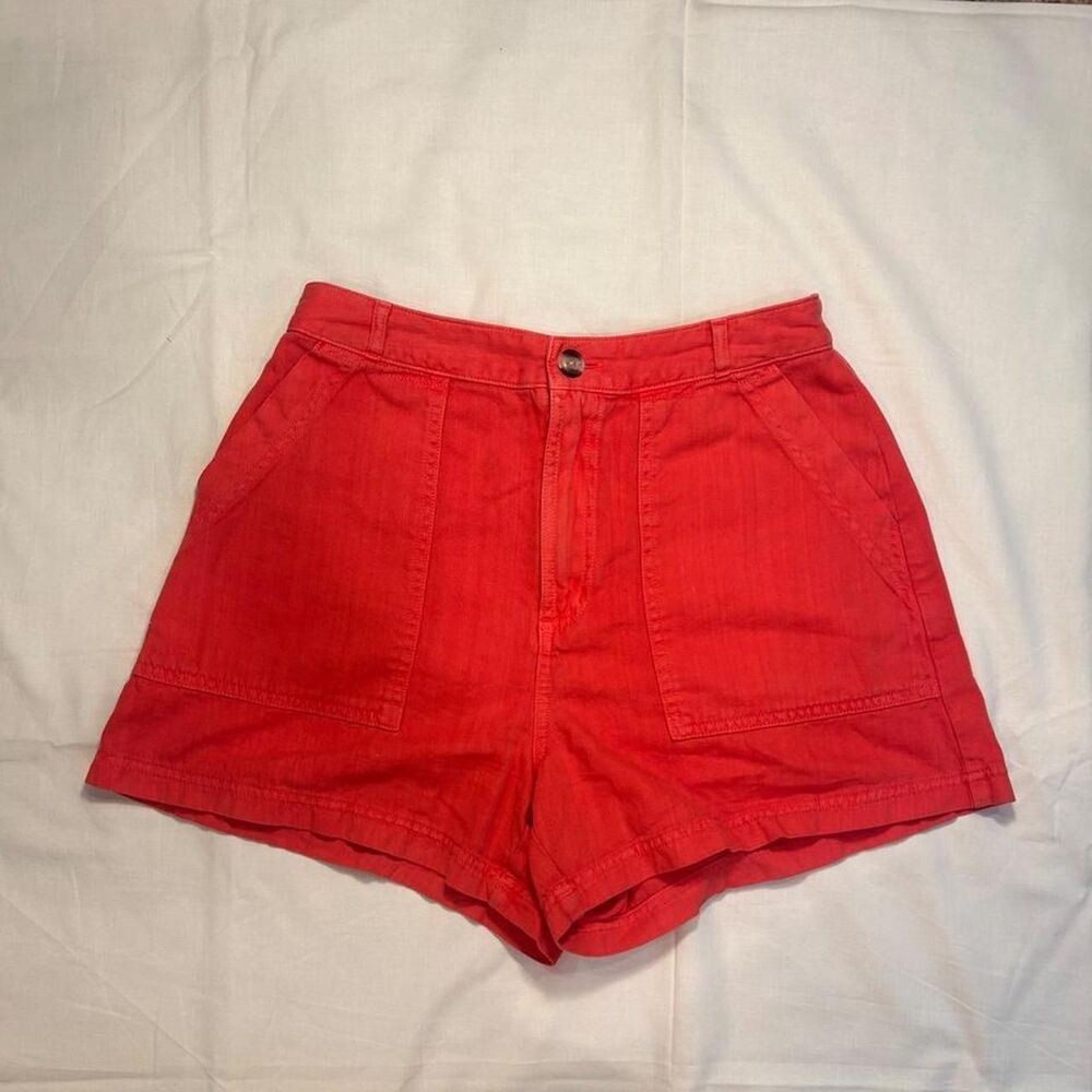 Universal-thread Women's Orange and Pink Shorts
